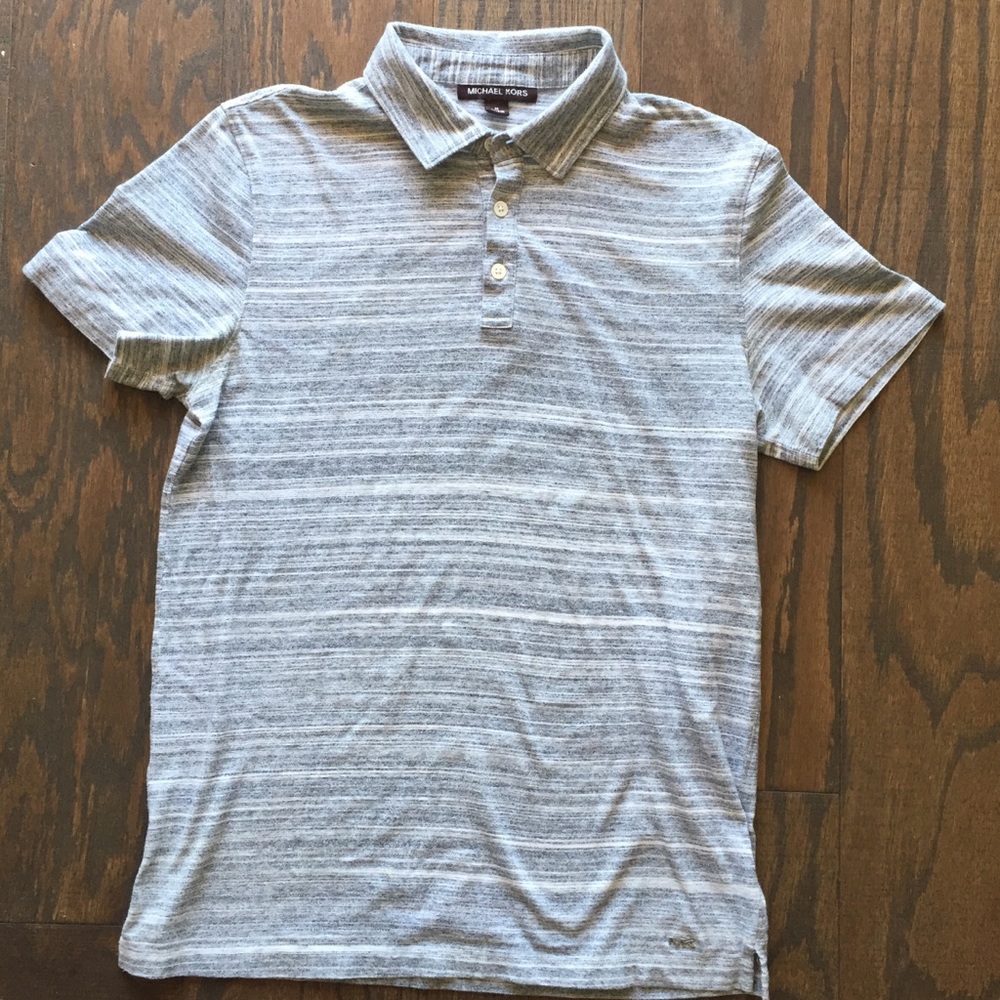 Micheal Kors Polo Men’s Size Medium Grey